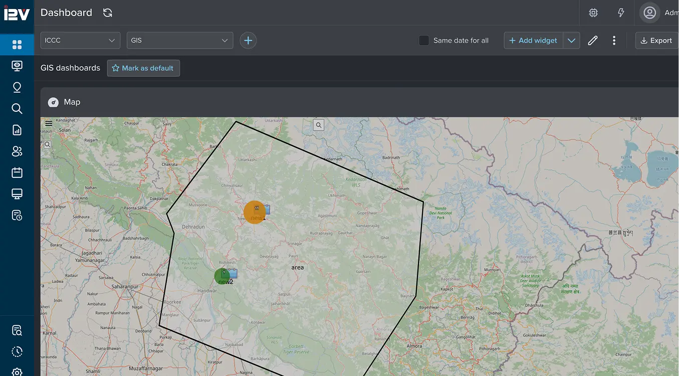 Map-based situational awareness