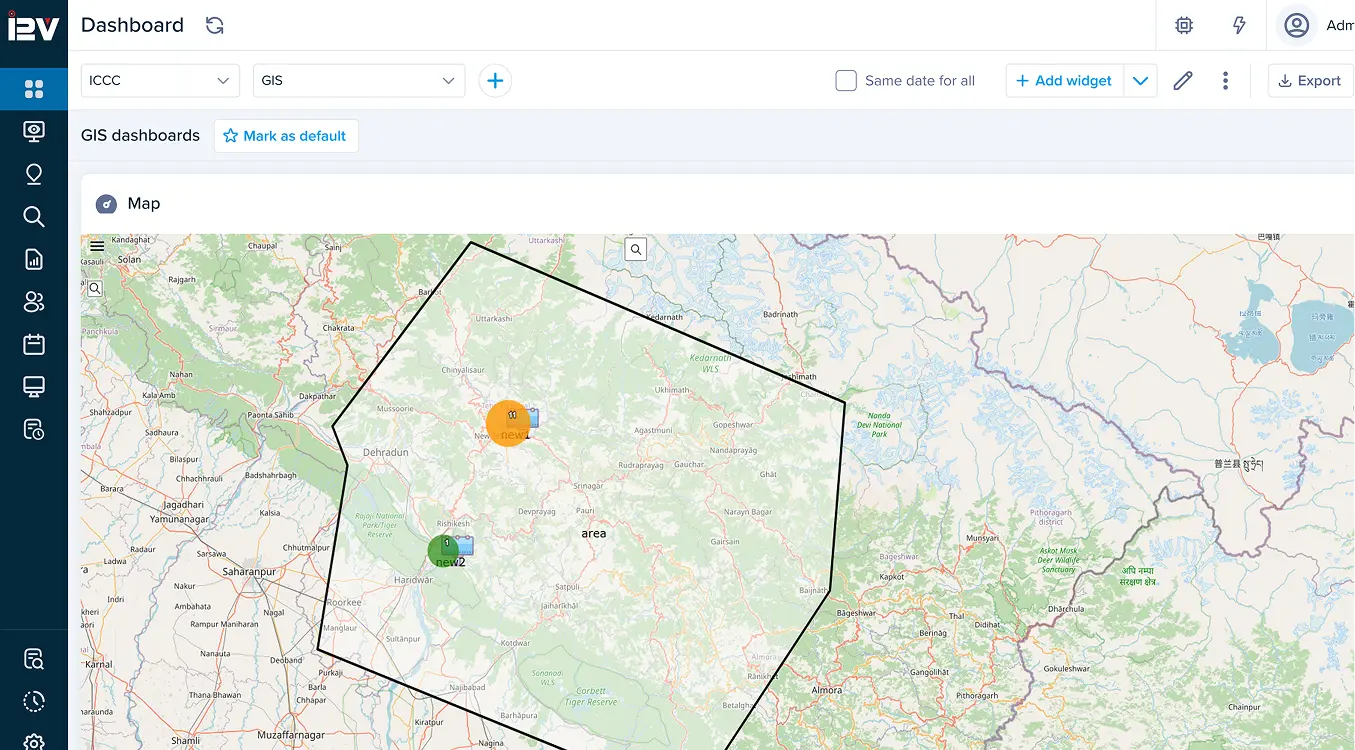 Map-based situational awareness