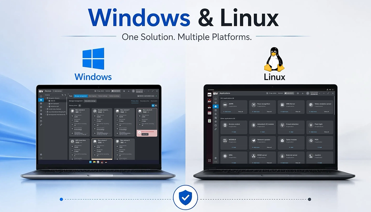 Supports both windows and linux systems