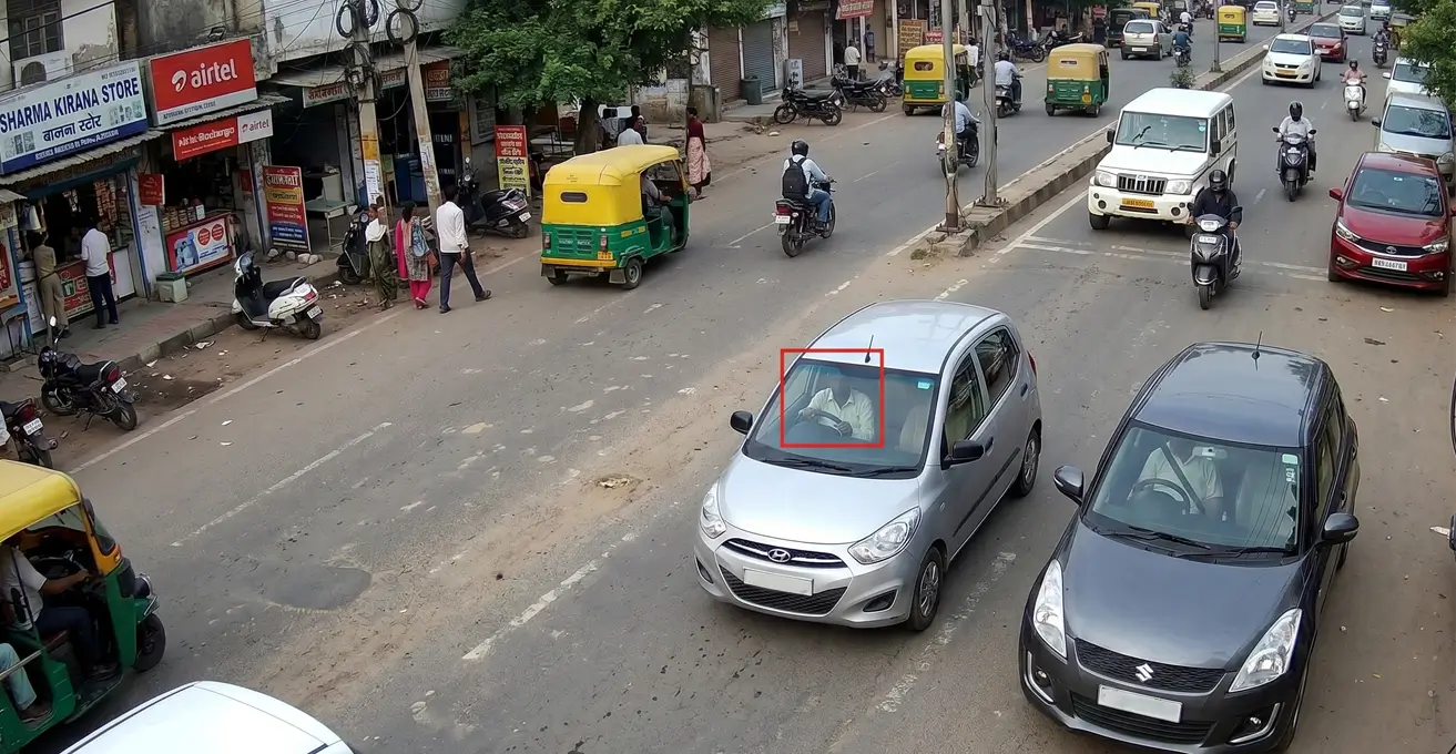 Seat belt detection