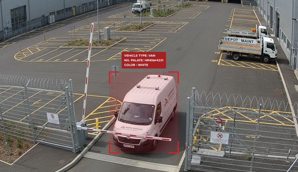 Smart vehicle monitoring for depots and parking