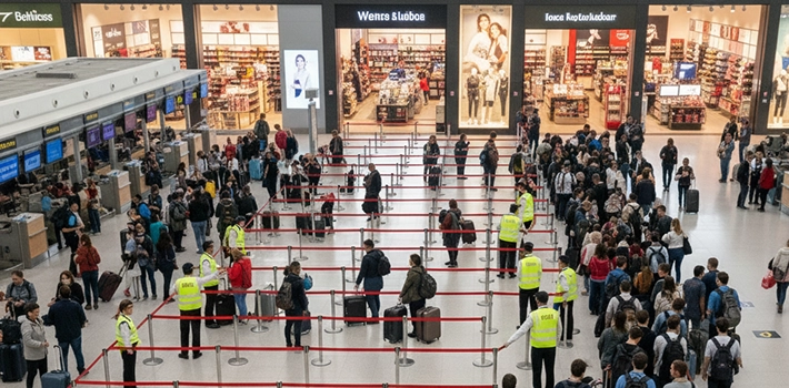 Long queues and poor customer experience