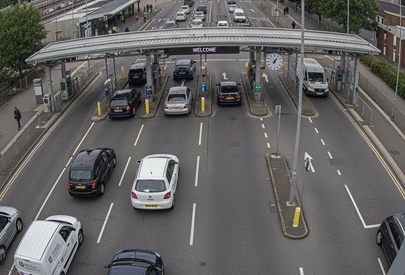 License plate recognition (ANPR) with customizable whitelist and blacklist management