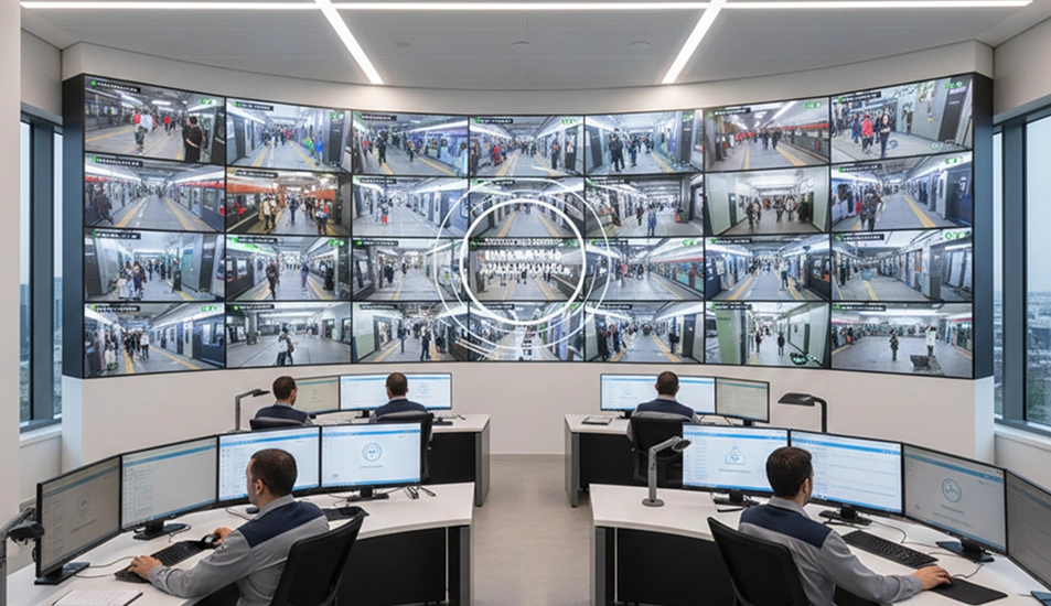 Centralized video control for large-scale operations